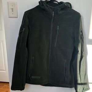 Women's Dark Green Performance Fleece Jacket